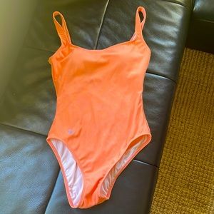 Vintage Ralph Lauren Orange One-Piece Swimsuit